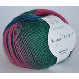Beautiful Lola Merino Seta Degrade Yarn 80% Wool/20% Silk from Italy