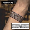 INKARTLINK semi-permanent temporary tattoos, realistic arm tattoos, waterproof and non-reflective,
