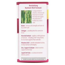 Applied Nutrition Longer Stronger Hair & Nails Liquid Soft-Gels, 60 ct