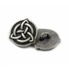 Bezelry Celtic Trinity Knot Metal Shank Buttons. Blazer Button Set.