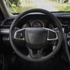 Carbon Fiber Steering Wheel Button Switch Panel Trim Cover Fits