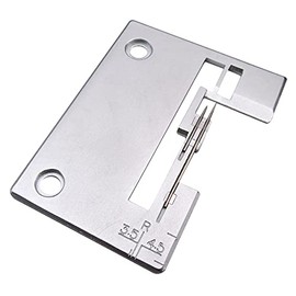 KUNPENG - 1PCS #550443-452 NEEDLE PLATE fits for SINGER SERGER 14SH654, 14U544, 14U554,14U554