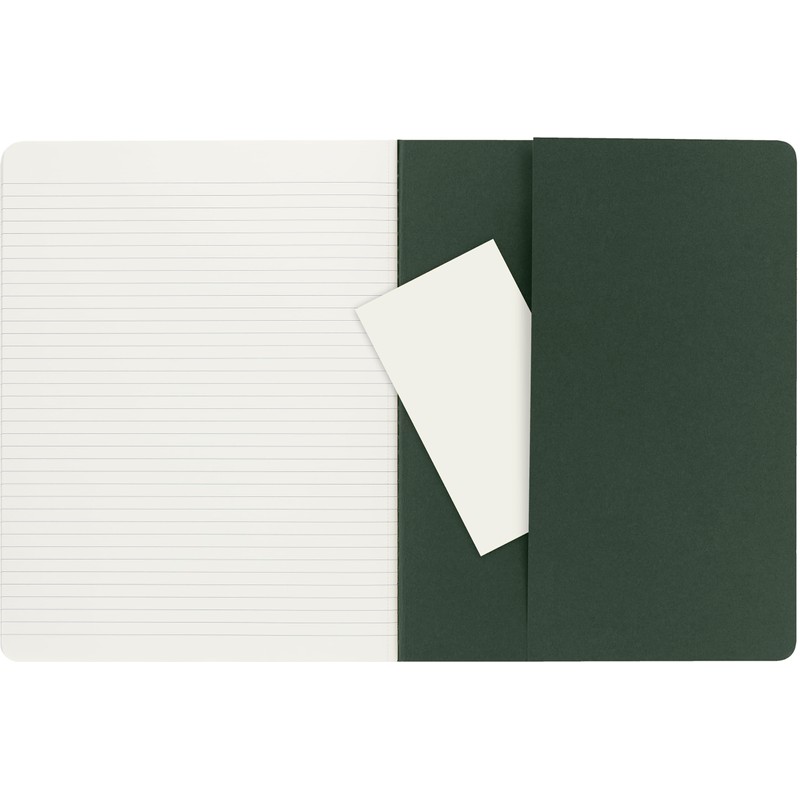 Moleskine Cahier Notebook (Pack of 3). x-large