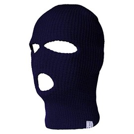 Face Ski Mask 3 Hole - Navy