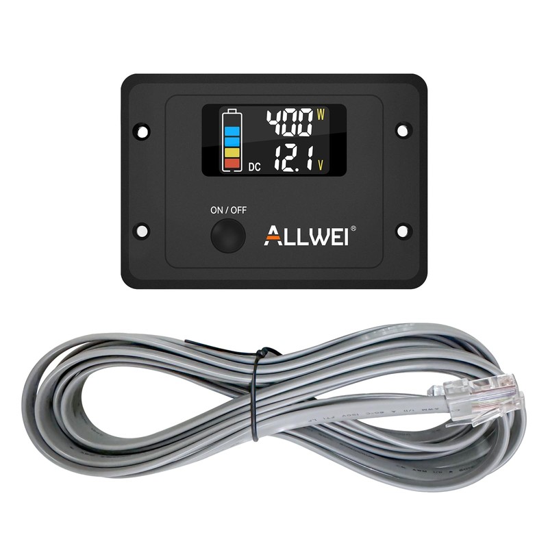 ALLWEI Wired Remote Controller with Smart LCD Display | only