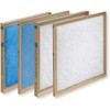 Koch 274-200-200 (12-Pack) - 20" x 20" x 1" Disposable Dual-Density Fiberglass Filter Panel MERV 4/5