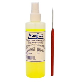 Soldering Essentials Kit with Aquiflux Self Pickling Flux and Non-Sticking Titanium Soldering Pick