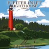 Lantern Press Jupiter, Florida, Jupiter Inlet Lighthouse (Absorbent Ceramic Coaster,