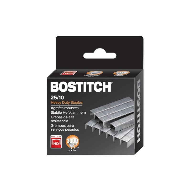 PaperPro-Bostitch 1962 High-Capacity Staples, 3/8-Inch Leg Length, 3000/Box