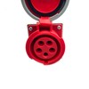 IEC 60309 Waterproof Industrial Connector Socket, 5Pin 16A 380V-415V 3P+E+N