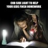 Tokeyla 2 Pack Rechargeable Kids Flashlight,Portable Flashlight with COB LED,Lightweight