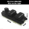 Wjelet Right Front Driver Seat Power Window Main Switch, 25401BB65B