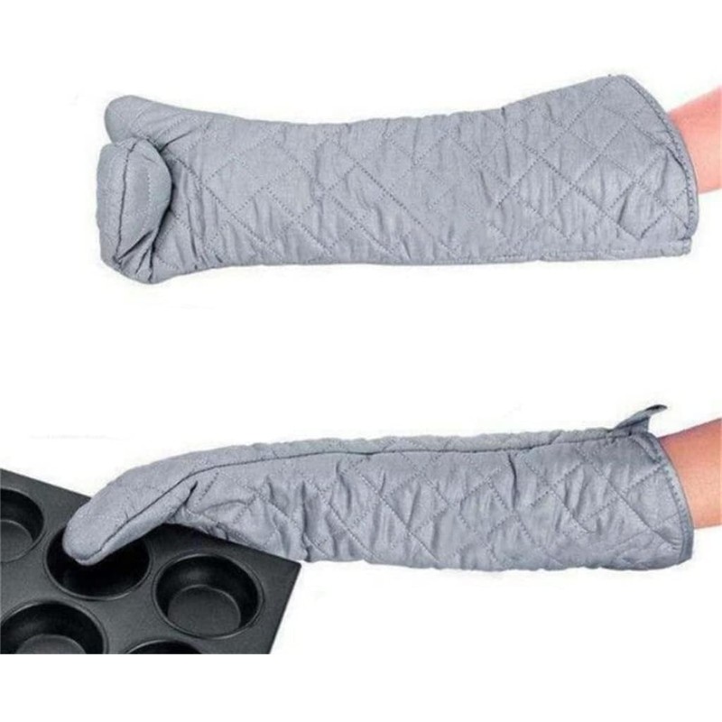Linwnil Extra Long 23 Inch Heat Resistant Oven Gloves New