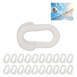 Football Goal Net Clips, 20 Pcs Football Net Clips, Plastic Goal Net Clips, Football Target Net Clips for Football Nets Soccer Tennis Goals