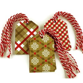 Christmas Gift Tags Holiday Mix Set of 12
