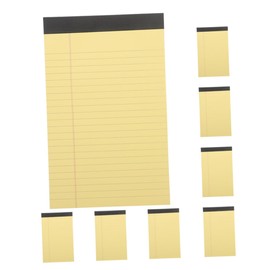 CAXUSD Wide Ruled Notepad Planner Daily Schedule Notepad for Work School and Home Use for-do Lists Notes and Activity Planning Legal Pad Style