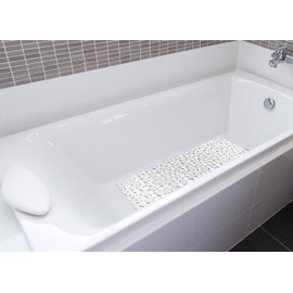 Circul Bath Mat 70 x 35 cm White Stone Effect