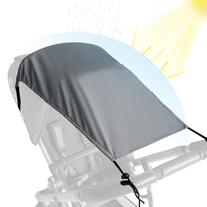 Bighan Universal Awning for Prams, Sun Protection with UV, Flexible