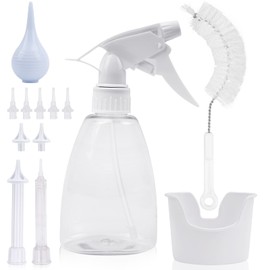 RUNDONG Ear Wax Removal Kit, Ear Wax Remover, 10-in-1 Ear Wax Removal Tool Kits for Ear Irrigation, Ear Washer Bottle System for Ear Cleaning, Earwax Remover for Adults, Kids and Elders