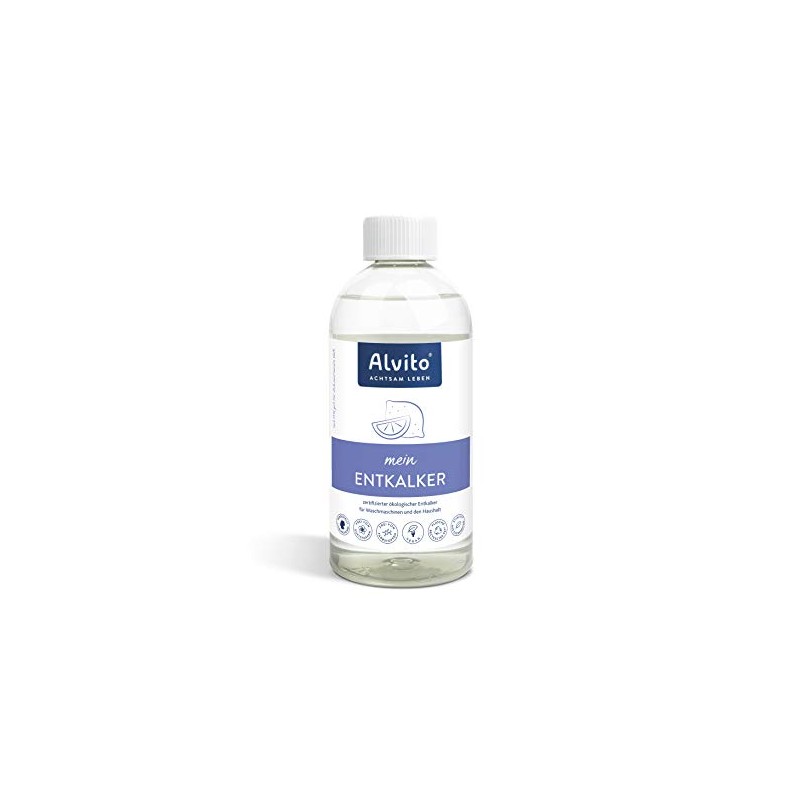 Alvito Ecological Descaler for Washing Machine and Household, Sustainable Vegan