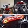 GOODELY LED Tail Brake Lights Turn Signal Integrated Compatible With