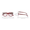 CHARRO Lesebrille Original 2 Rot +1,00