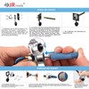 JRready JRSSWCONN23B01 IP68 Industrial Waterproof Connector, 2 Pin, CP-20 Circular