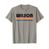 Wilson, NC Hometown Pride Retro 70s 80s Style T-Shirt
