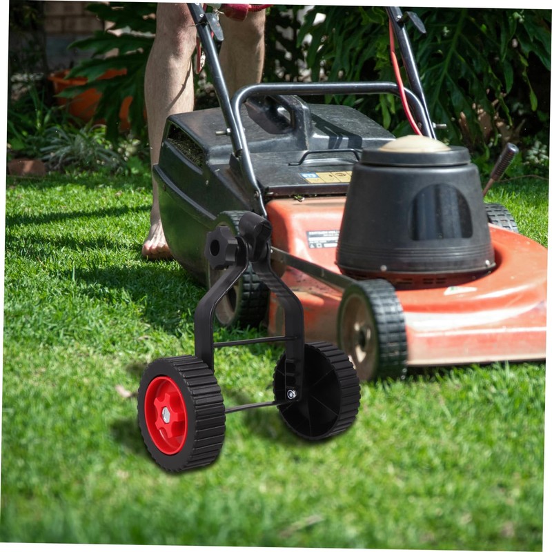 BESPORTBLE Lawn Mower Auxiliary Wheels for Support Wheels for Trimmers