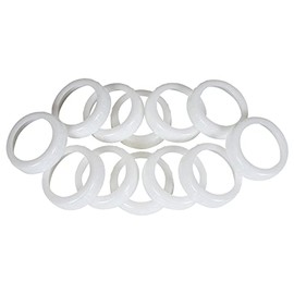 Homeplace | Regular Mouth Mason Jar Ring | Plastic | Heavy-Duty (Regular Mouth, 12 Pack)