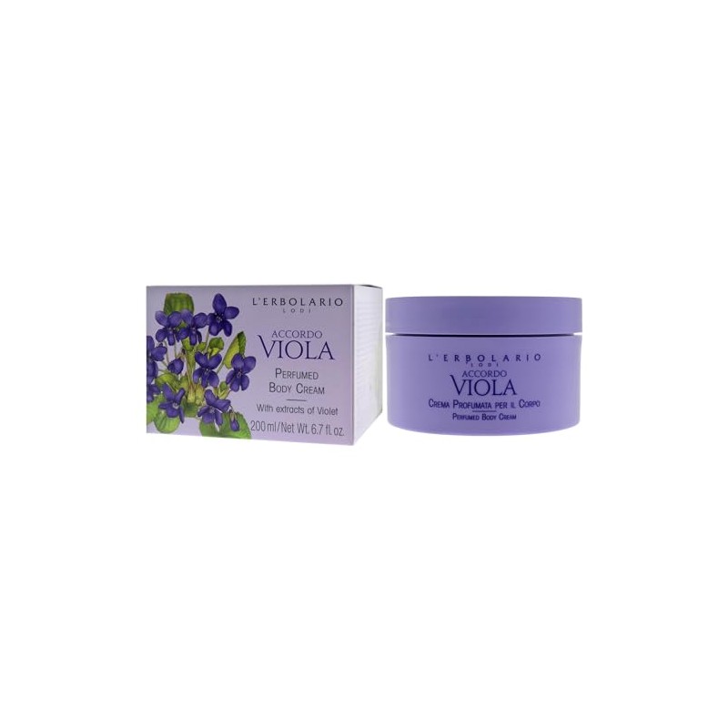 Perfumed Body Cream - Accordo Viola by LErbolario for Women