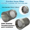 COTONLAKE 1inch 304 stainless steel filter head with internal thread
