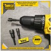 3 x SabreCut SCENDK1 Nut Socket Driver Set HEX to
