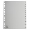 Exacompta - Ref 2912E - PP Printed Indices - For
