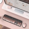 MOFII Wireless Keyboard and Mouse Combo - BlackBerry Gradient Full-Sized