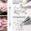 2pcs Rhinestone Picks Pen Nail Design Diamond Painting Pen Nail