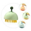 Mikinona Scalp Massager Brush Dual-use Scalp Scrubber Hair Cleaning Shampoo