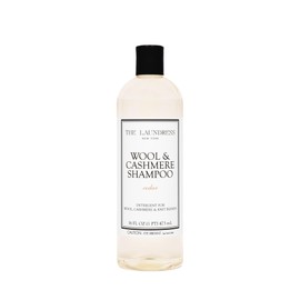 The Laundress Wool & Cashmere Shampoo, Double Concentrated, Cedar Scent, Wool Detergent, Wool Wash, Cashmere Shampoo, 16 Fl Oz