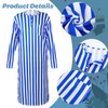 Liitrsh 3 Pcs Christmas Nightshirt Costume Cosplay Christmas Men's Pajama