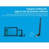JAPOO RTL8811AU WiFi Wireless USB WiFi Adapter for Desktop PC