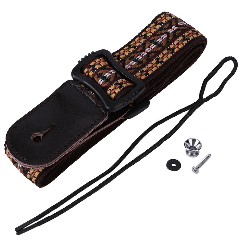 Ukulele Strap Ethnic Style 4 String Guitar for Adults Children