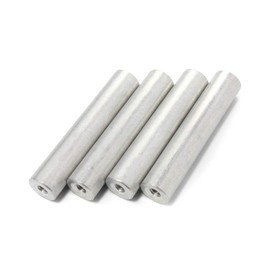 Set of 4 Aluminum Posts (No Screws) Acrylic Audio Rack Common Parts