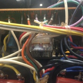 Provo electronics Vintage Luxman L-80 / L-100 amplifier  speakers protection relay.