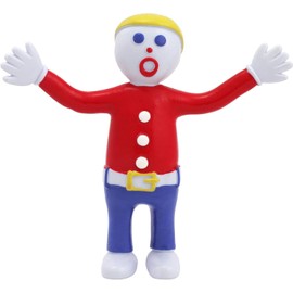 NJ Croce 5.75" Mr. Bill Poseable Figure, Classic Saturday Night Live Show Toy, Safe for Kids, Vintage Gift for Kids or Collectors, Collectible Action Figure
