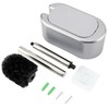 Stainless Luxury Toilet Brush Toilet Brush Set Compact Wall-Mounted Toilet