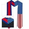 2025 Cambodia Flag and USA Flag Graduation Stole Graduation Sash