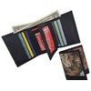 Marshal RFID Camouflage Blocking Men's Leather Camo Classic Trifold ID