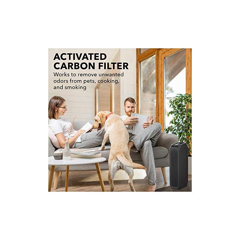 Perfect Aire 4 Pack Carbon Filters for 1PAPUV27 Air Purifier