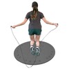 Generic Jump Rope Mat, Grey, Multi-Sport Exercise Mat, Non-Slip, Sound