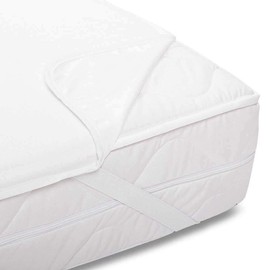 etérea Microfibre Mattress Protector – Waterproof, Breathable, Protects Against Mites and Impurities – Mattress Topper Mattress Protector Agnes – 100% Polyester – Size: 200 x 220 cm